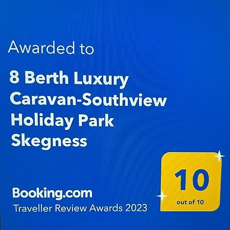 8 Berth Luxury Caravan-Southview Holiday Park 斯凯格内斯 外观 照片